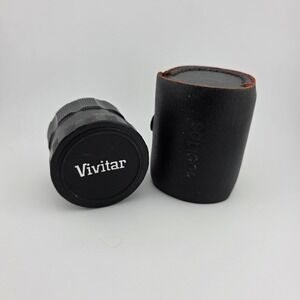 Vivitar 3X Tele Converter Lens Japan with Case Photography Camera Accessory‎